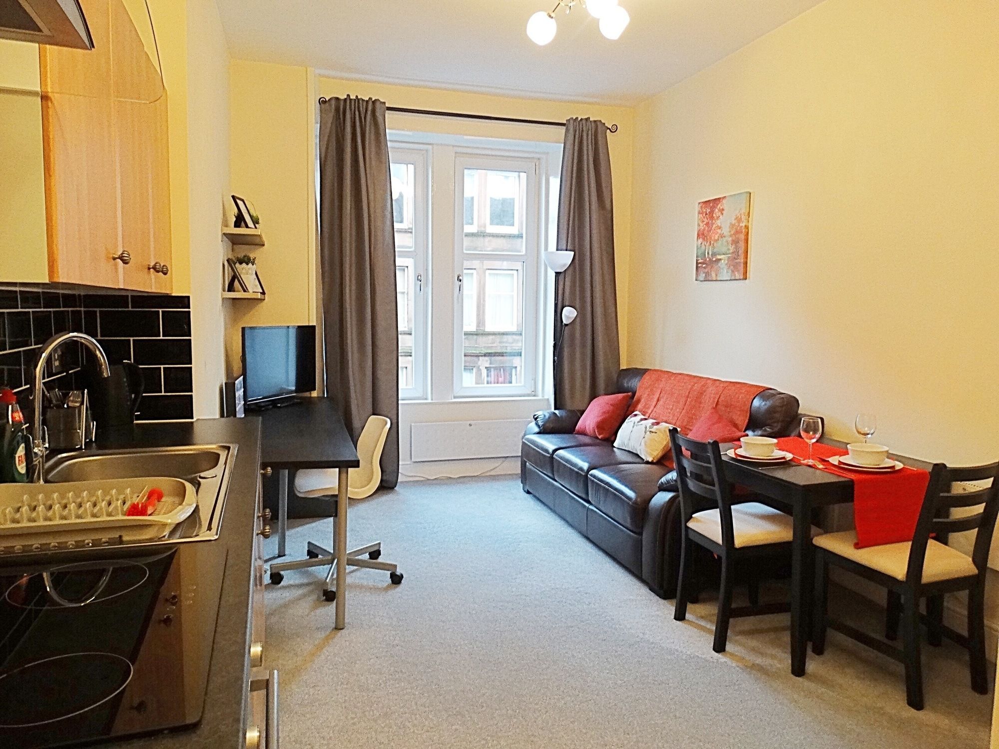 Cdp Apartments - Kelvinhall Glasgow Bagian luar foto